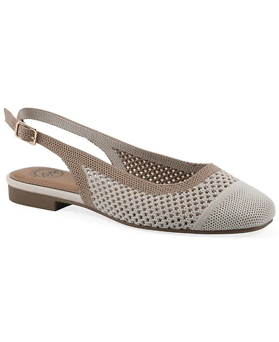 White Mountain Women's Bonie Slingback Flats