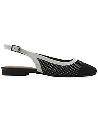 White Mountain Women's Bonie Slingback Flats