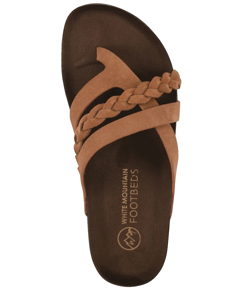 White Mountain Women's Halogen Footbed Sandal