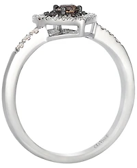 Le Vian Chocolate Diamond (0.24 ct. t.w.) & Vanilla Diamond (0.19 ct. t.w.) Ring in 14k Vanilla Gold