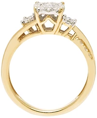 Macy's Diamond Bridal Set(1/4 ct. t.w.) in 10k Two Tone Gold