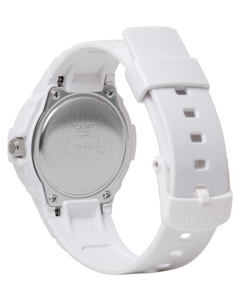 Casio Women's White Resin Watch, 34.7mm