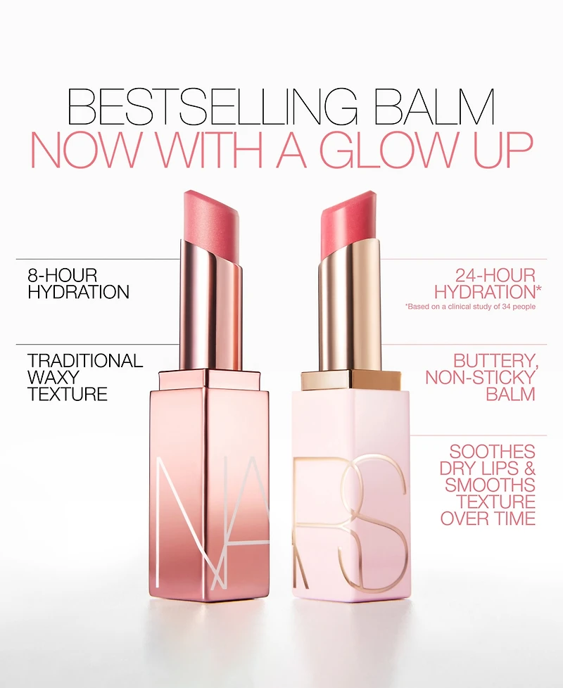 Nars Afterglow Lip Balm, 0.01 oz.