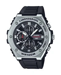 Casio Men's Chronograph Black Resin Strap Watch 51mm
