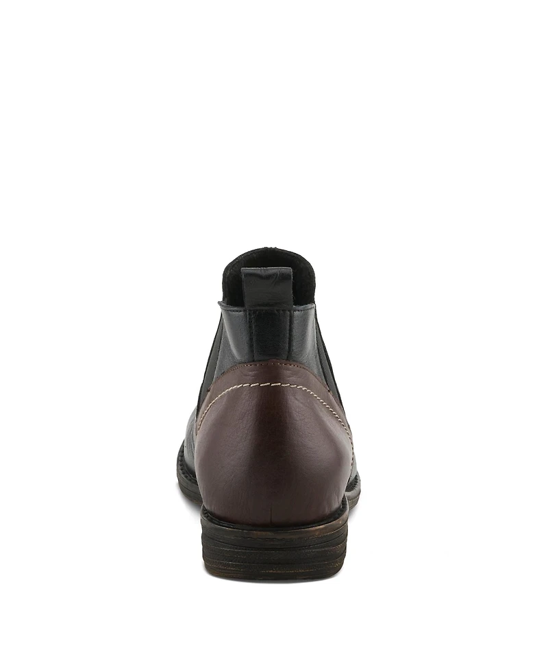 Spring Step Women's Mantaro Leather Ankle Boot, With Slip-On Design, Arch Support