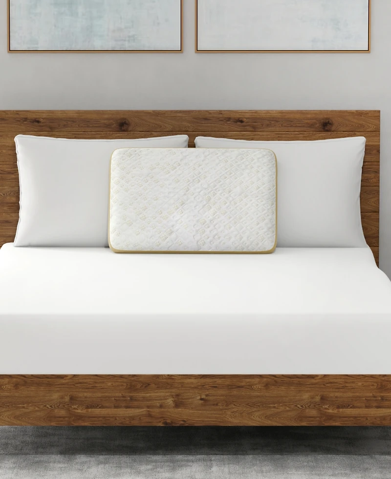 ProSleep Beautifully Cool Supreme Cooling Comfort Gusseted CuddlFoam Memory Foam Pillow