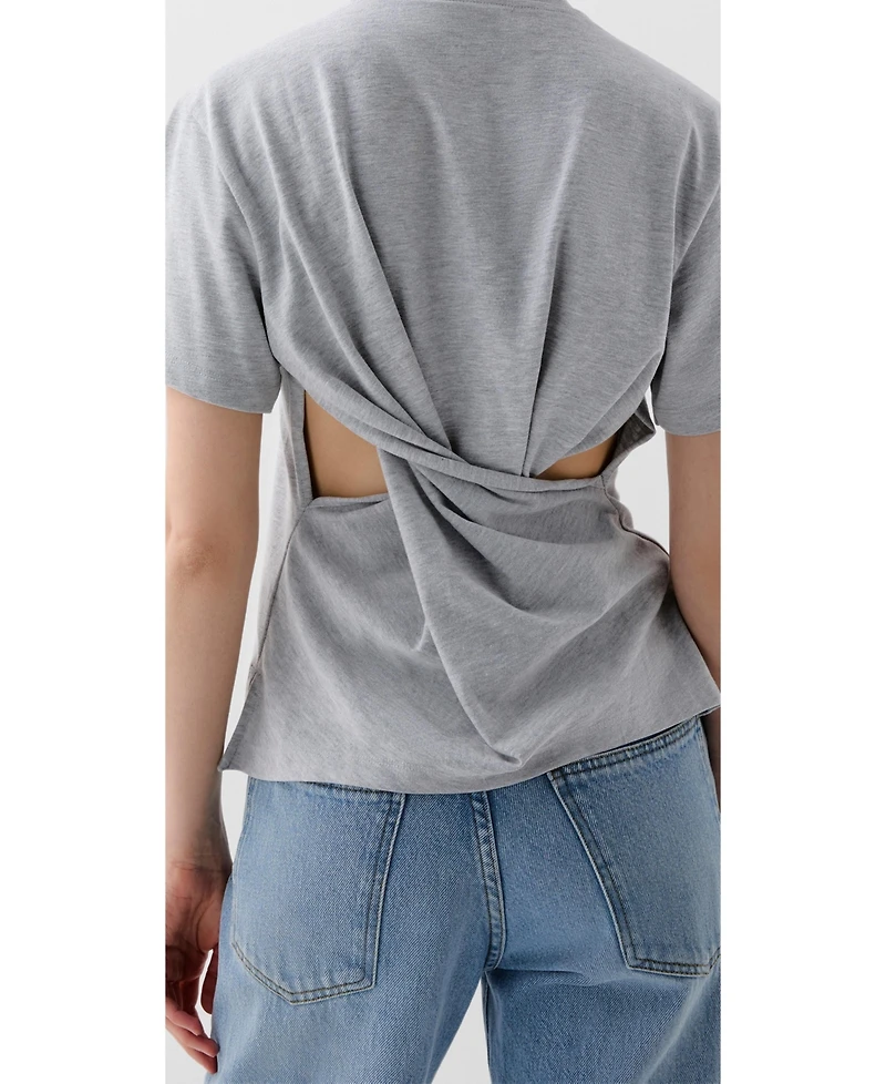 Scalpers Women's Back Knot Tee