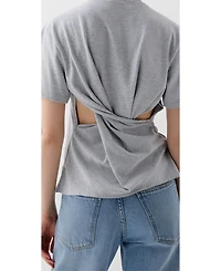 Scalpers Women's Back Knot Tee