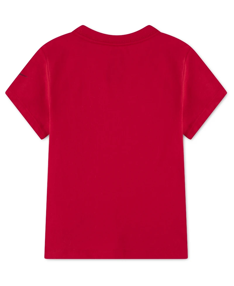 Nike Girls' 4-6X Cherry Ringlet Graphic Crewneck T-Shirt