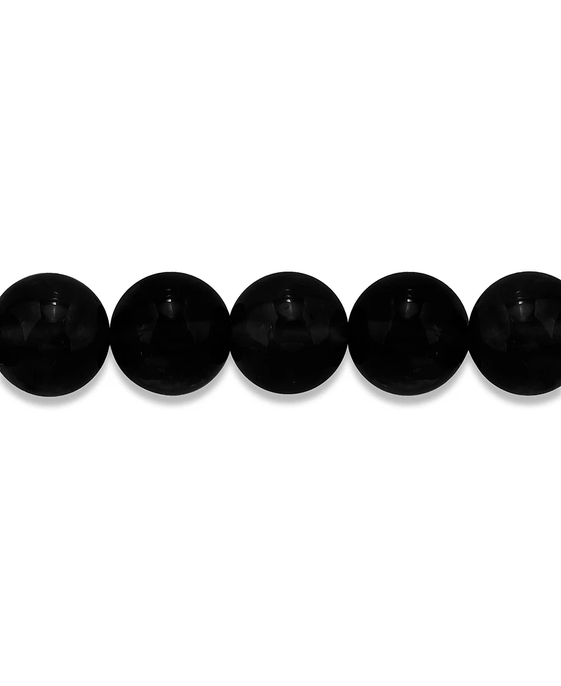 Macy's Picture Jasper Beads and Starfish Charm Gold Plated Stretch Bracelet