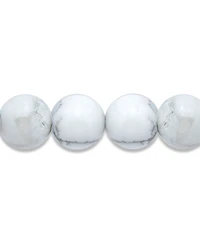 Macy's Howlite Chrysocolla Beads and Dolphin Charm Station Silver Plated Stretch Bracelet