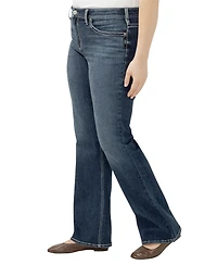 Silver Jeans Co. Plus Size Suki Mid Rise Curvy Fit Bootcut Jeans