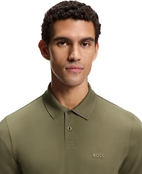 Boss by Hugo Men's Stretch-Cotton Slim-Fit Polo Shirt
