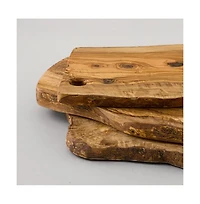 Verve Culture Olivewood Charcuterie Board with Hole
