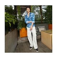 Campus Sutra Men's Jellyfish Contrast Shirt