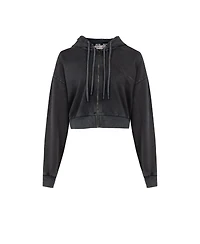 Pcfg Men's Acid-Wash Cotton Full-Zip Hooded Sweatshirt