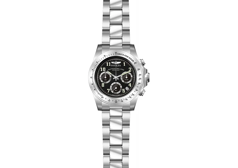 Invicta Men's 17025 Speedway Quartz Chronograph Black Dial Watch