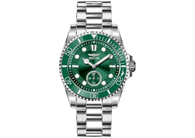 Invicta Men's 49423 Pro Diver Quartz VD78 Green Dial Watch