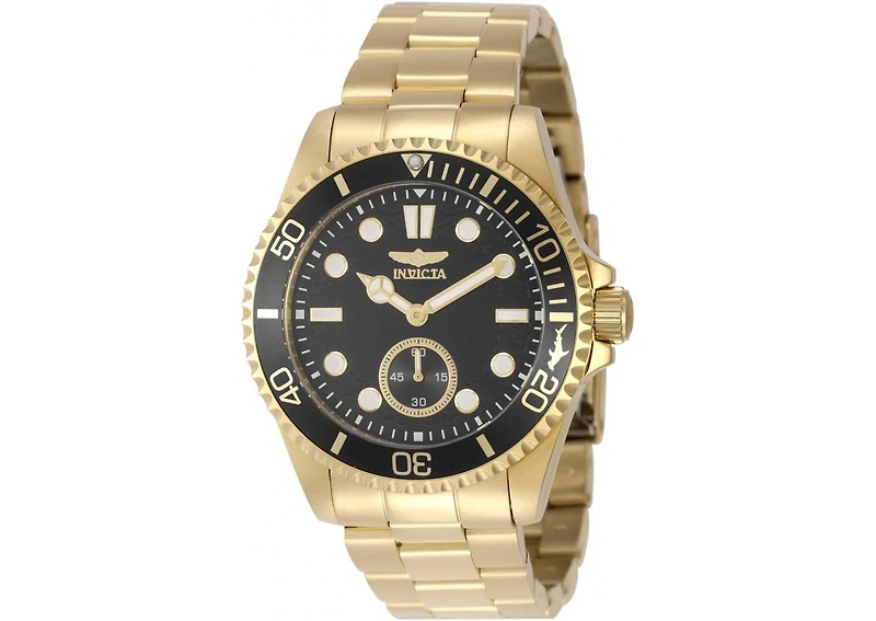Invicta Men's 49429 Pro Diver Quartz VD78 Black Dial Watch