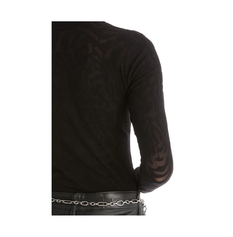 The Noli Shop Women's Alina Rose Turtleneck Top