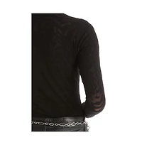 The Noli Shop Women's Alina Rose Turtleneck Top