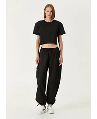 Pcfg Women's Padded Shoulder Cotton T-Shirt