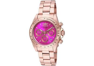 Invicta Women's Speedway Quartz Chronograph Hot Dial Watch
