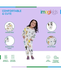 Bluey Girls Fleece Zip Up Coverall