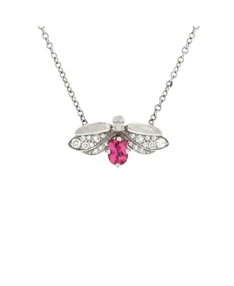 Pre-Owned Tiffany & Co Paper Flowers Firefly Pendant Necklace