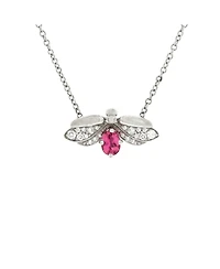 Pre-Owned Tiffany & Co Paper Flowers Firefly Pendant Necklace