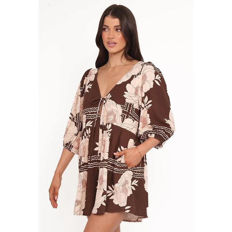 Petal and Pup Women's Henley Romper