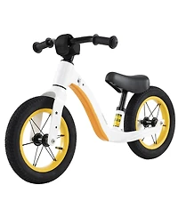 Sugift 12-Inch Balance Bike with Adjustable Seat and Rotatable Handlebar for Over 36 Months Old