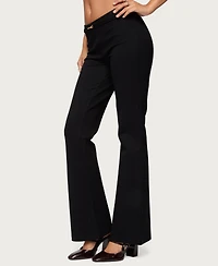 Edikted Women's Metiza Flared Pants
