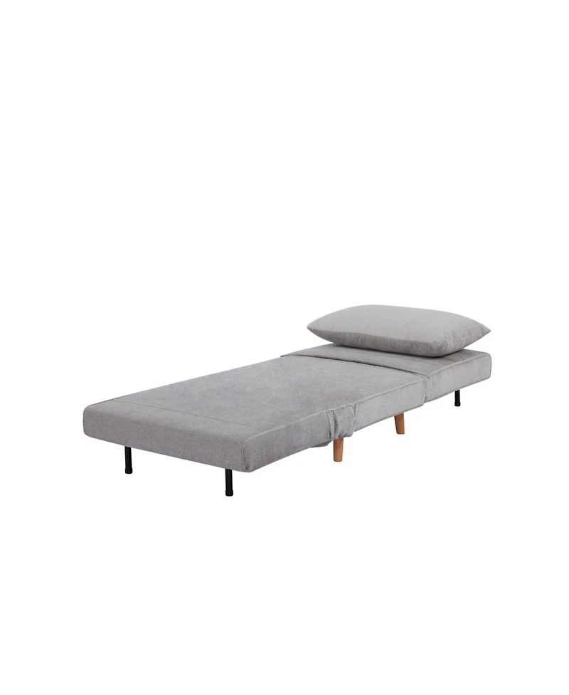 Streamdale Furniture Streamdale Sofa Bed - 3 in 1 Upholstered Accent Chair Bed-Convertible Sleeper Sofa Chair