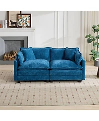 Streamdale Furniture Streamdale Cloud Couch: Ultimate Comfort Chenille Sofa with Ergonomic Support