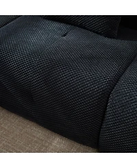 Streamdale Furniture 135.4" 6-Piece U-Shaped Sleeper Modular Sectional Sofa Bed Chaise Oversized 4-Seater Couch