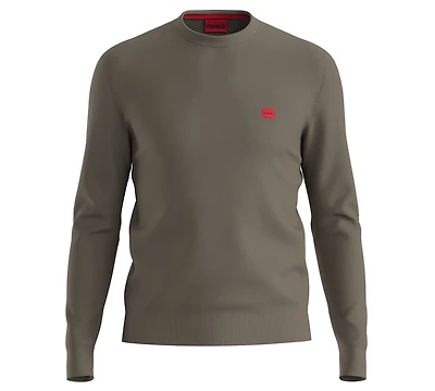 Hugo by Boss Men's San Cassius Logo Sweater, Created for Macy's
