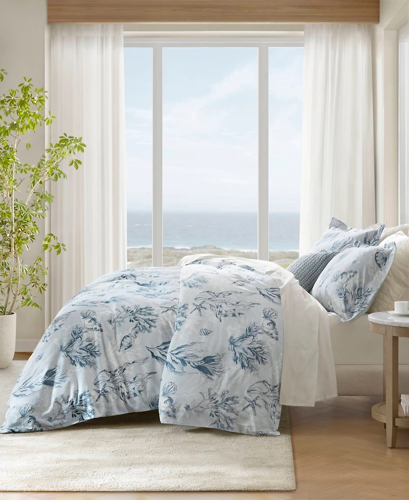 Harbor House Botanical Floral 3-Pc. Duvet Cover Set