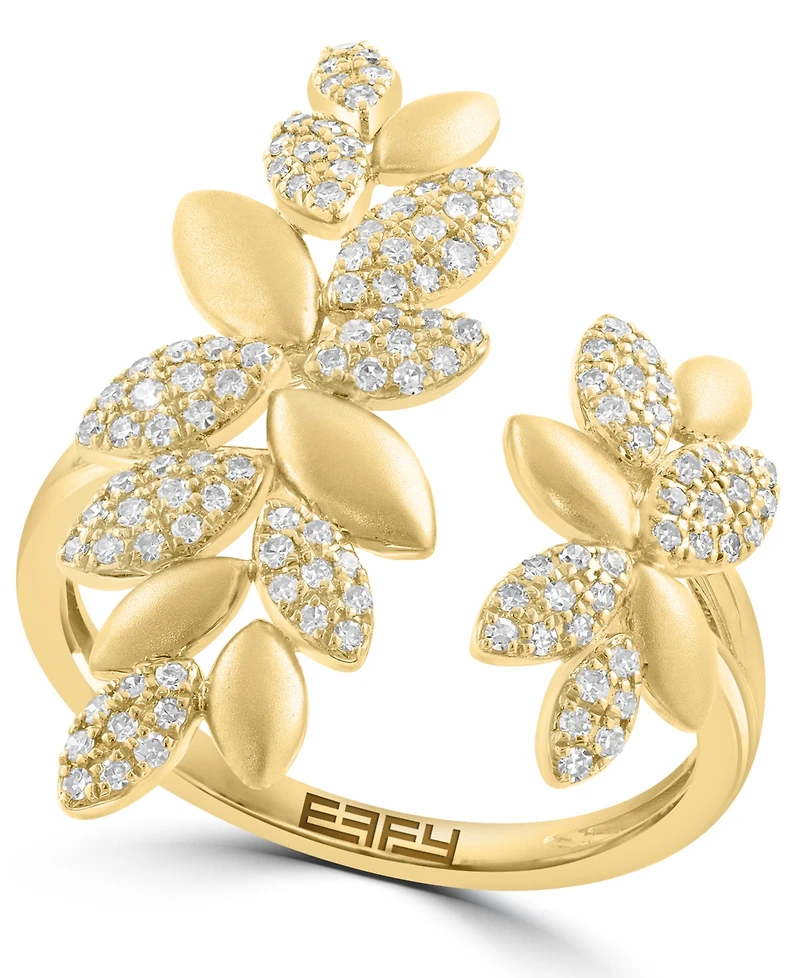 Effy Collection Diamond Ring (1/3 ct. t.w.) in 14k Yellow Gold