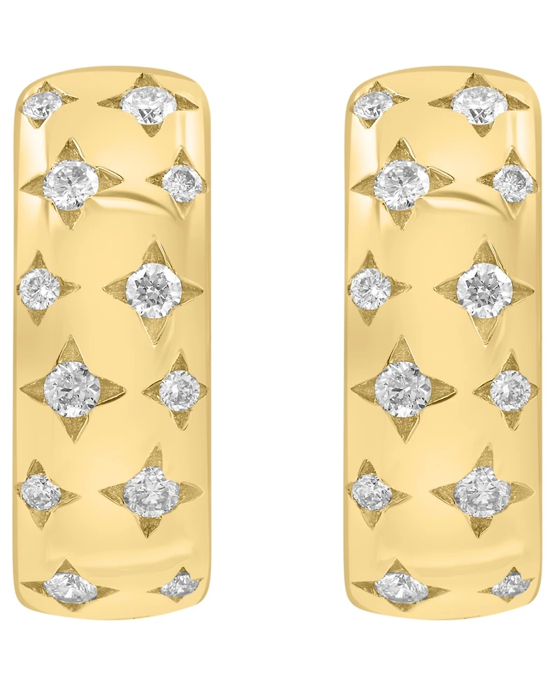 Effy Collection Diamond Earrings (1/2 ct. t.w.) in 14k Yellow Gold