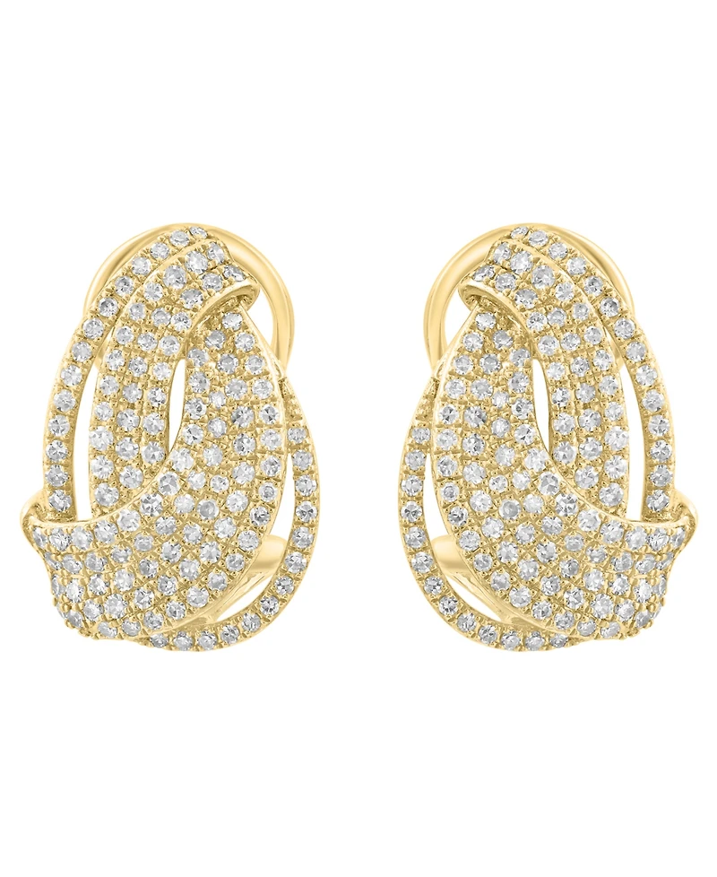 Effy Collection Diamond Earrings (3/4 ct. t.w.) in 14k Yellow Gold