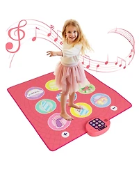 Hongge Kids Dance Mat Game Toy With Music Keyboard Sounds And Adjustable Volume