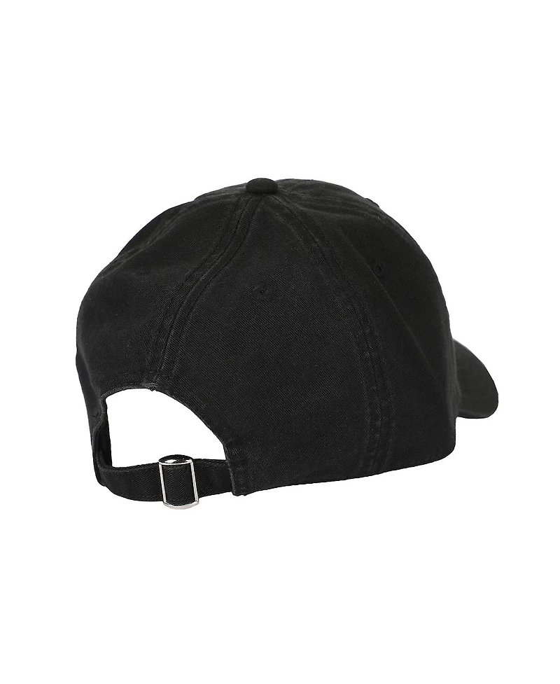 Shrek Men's Embroidered Character Face Black Unstructured Baseball Cap