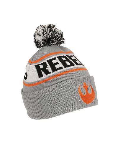 Star Wars Men's Rebels Gray Cuff Beanie