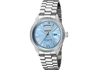 Invicta Men's 43933 Specialty Quartz 3 Hand Light Blue Dial Watch
