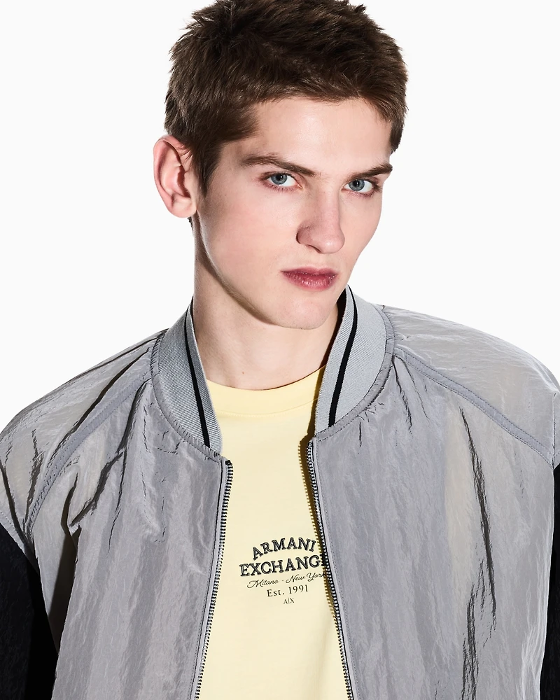 A|X Armani Exchange Men's Short Sleeve Logo Graphic Crewneck T-Shirt