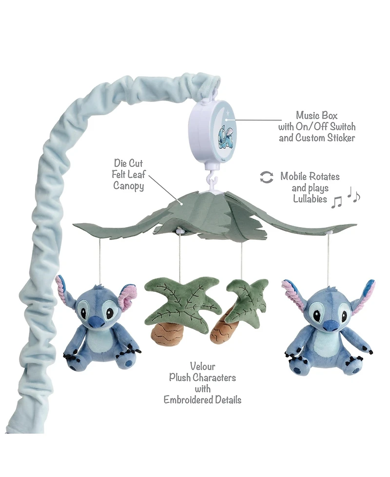 Bedtime Originals Disney Stitch Musical Baby Crib Mobile Soother Toy