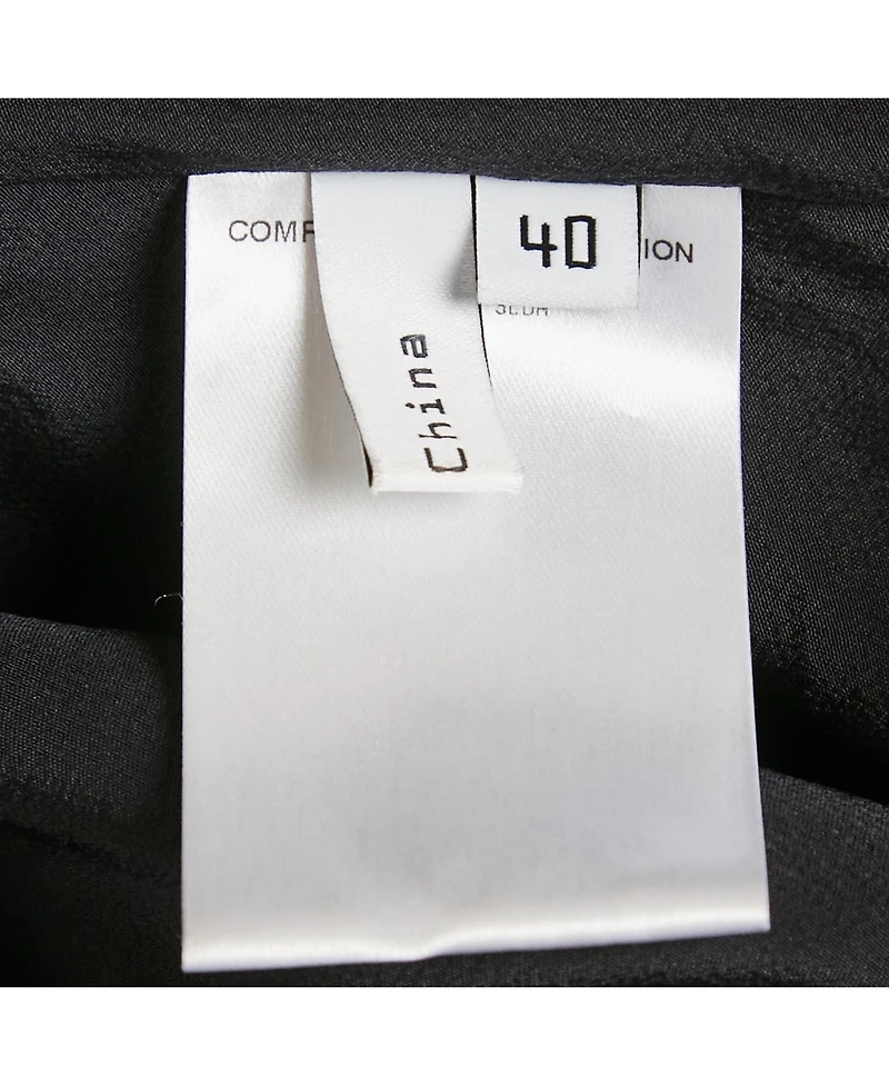 Pre-Owned Balenciaga Women's Black Silk Halter Neck Asymmetric Dress