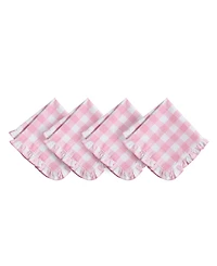 Elrene Charming Gingham Napkins, Set of 4
