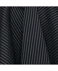 Pre-Owned Stella Mccartney Women's Black Cotton Striped Flared Mini Skirt